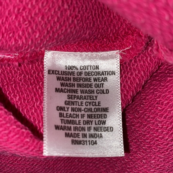 LAST 1 - NEW distressed peace sign sweatshirt (S, M, L) - Picture 8 of 9